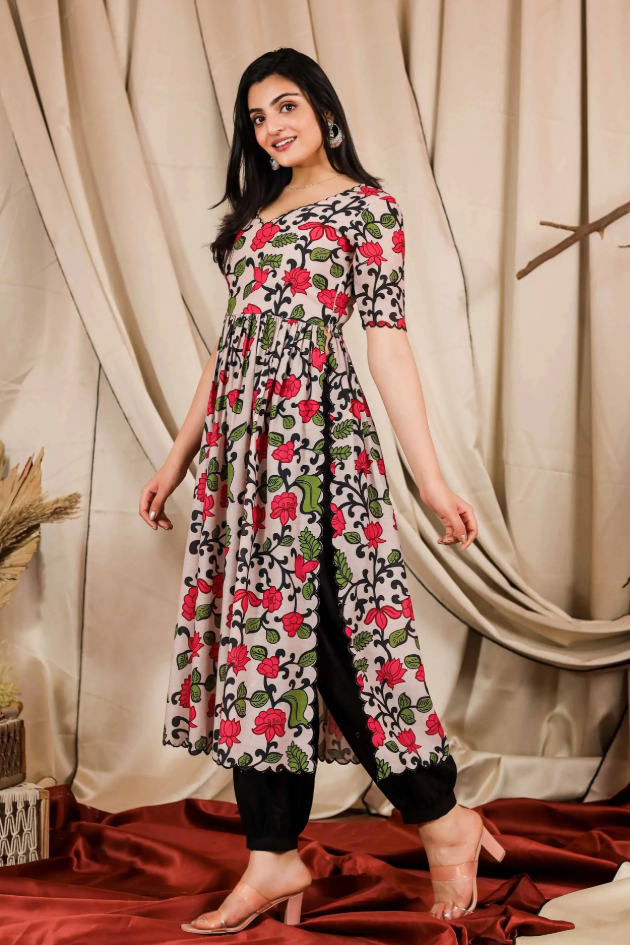 Kalamkari Kurtis