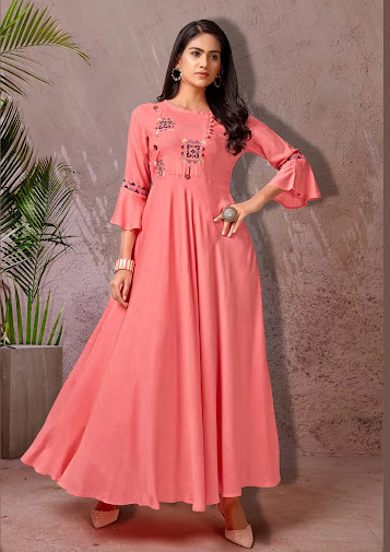 Rayon Kurtis